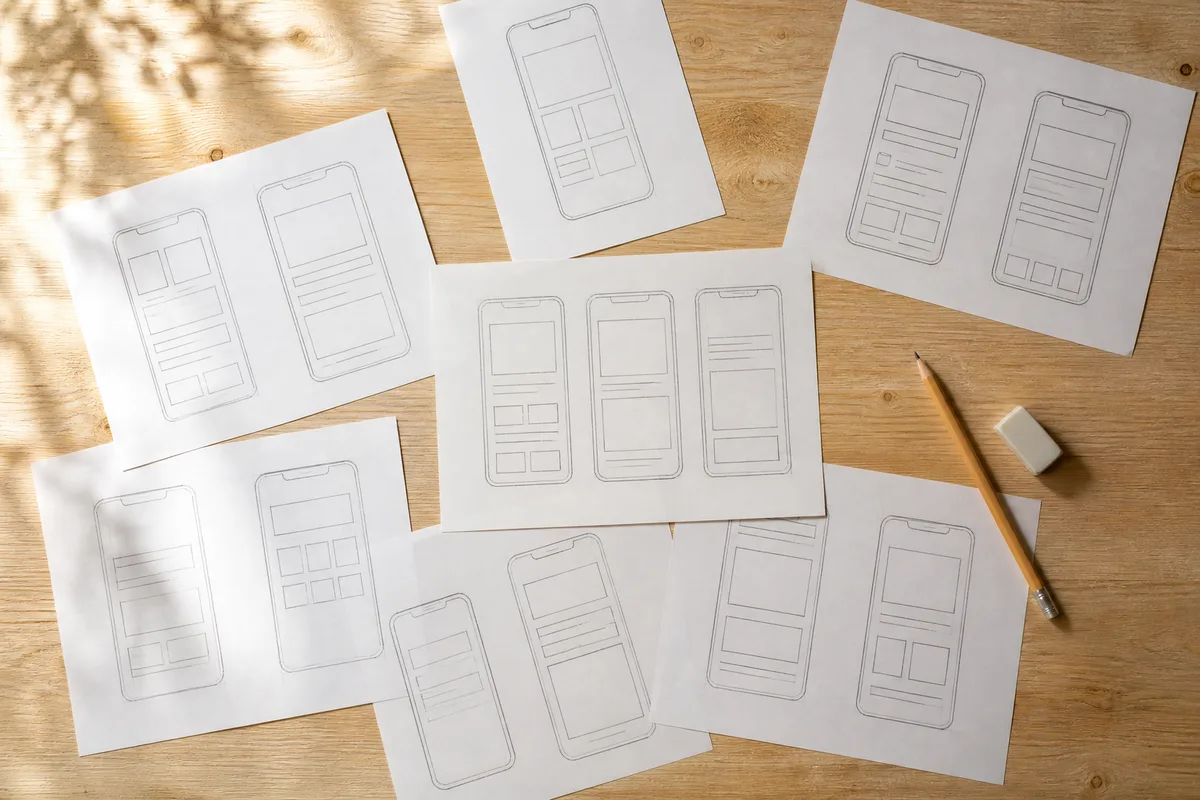 Design application mobile : interne, freelance ou studio